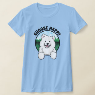 Camiseta KiniArt Samoyed