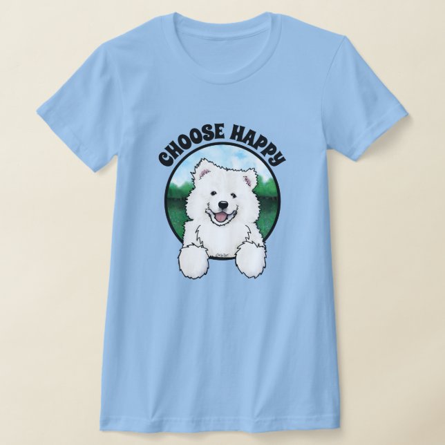 Camiseta KiniArt Samoyed (Distribución)