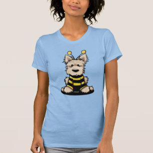 Camiseta KiniArt Scottie Perro Bee T-Shirt