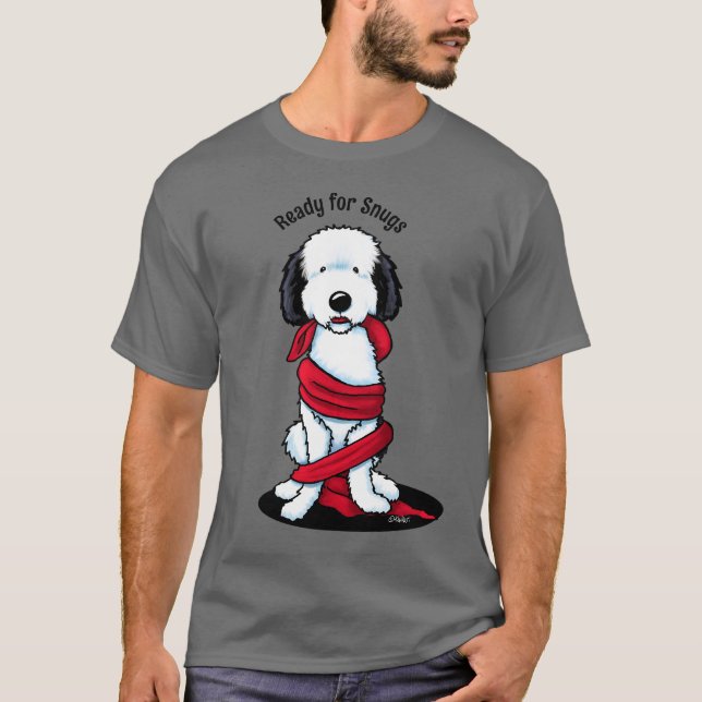 Camiseta KiniArt Sheepadoodle (Anverso)