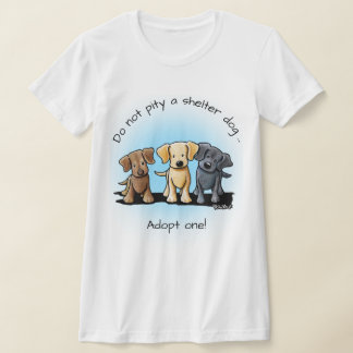 Camiseta KiniArt Shelter Dogs