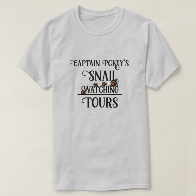 Camiseta KiniArt Snail Watching Tour T-Shirt (Diseño del anverso)