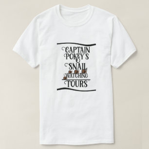 Camiseta KiniArt Snail Watching Tour T-Shirt