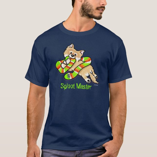 Camiseta KiniArt Sploot Master Pom (Anverso)