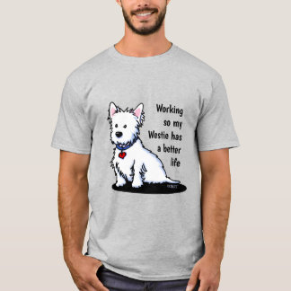 Camiseta KiniArt Westie