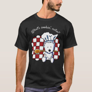 Camiseta KiniArt Westie Chef