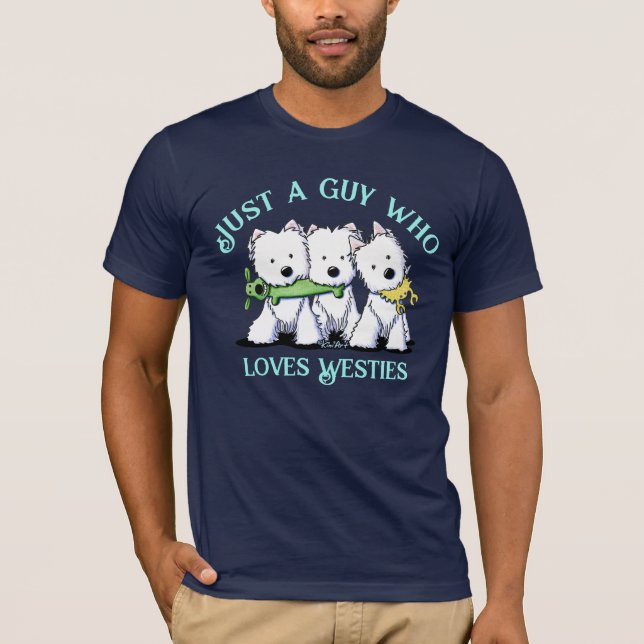 Camiseta KiniArt Westie Lover (Anverso)