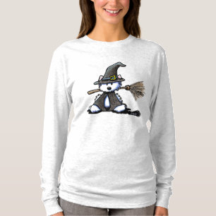 Camiseta KiniArt Westie Perro Bruja