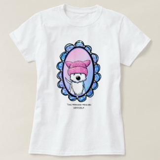 Camiseta KiniArt Westie Princesa