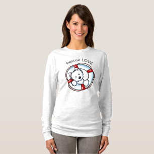 Camiseta KiniArt Westie Rescue