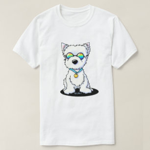Camiseta KiniArt Westie T-Shirt