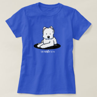 Camiseta KiniArt Westie Terrier