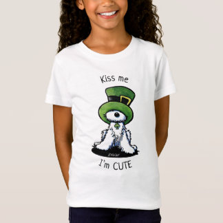 Camiseta KiniArt Westie Terrier BISS ME Shirt