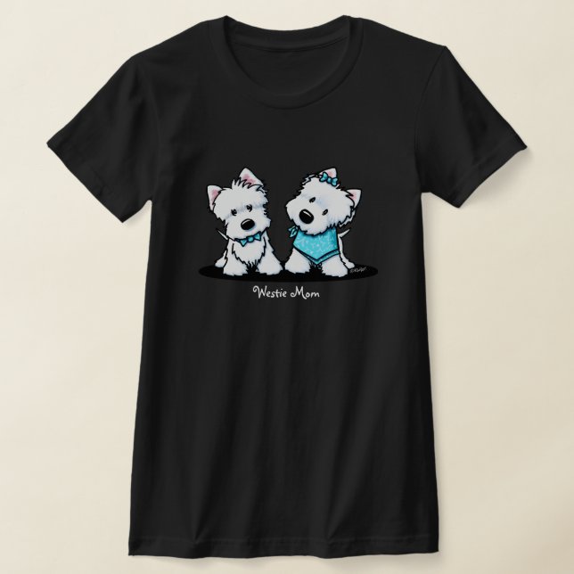 Camiseta KiniArt Westie Terriers (Distribución)