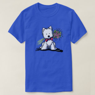 Camiseta KiniArt Westie Valentine
