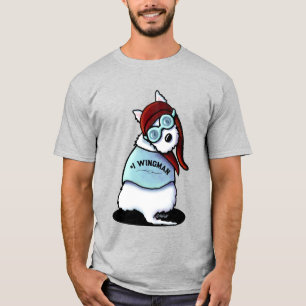 Camiseta KiniArt Westie Wingman