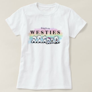 Camiseta KiniArt Westies