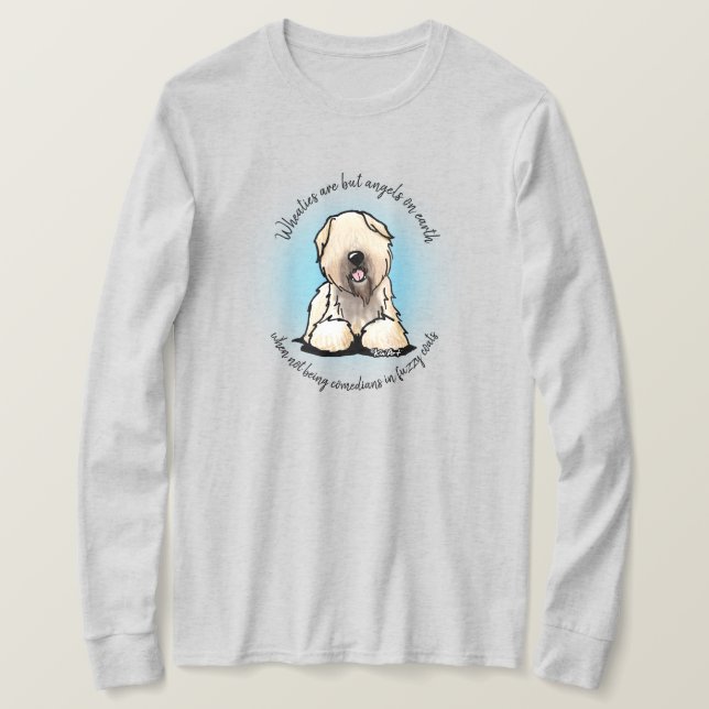 Camiseta KiniArt Wheaten Terrier T-Shirt (Anverso del diseño)