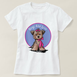 Camiseta KiniArt Yorkie Mix T-Shirt