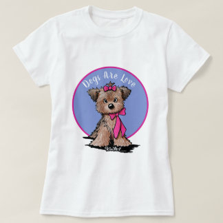 Camiseta KiniArt Yorkie Mix T-Shirt