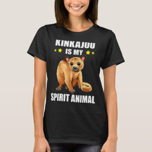 Camiseta Kinkajou Spirit Animal Night Ape Honey Bear Kinkaj