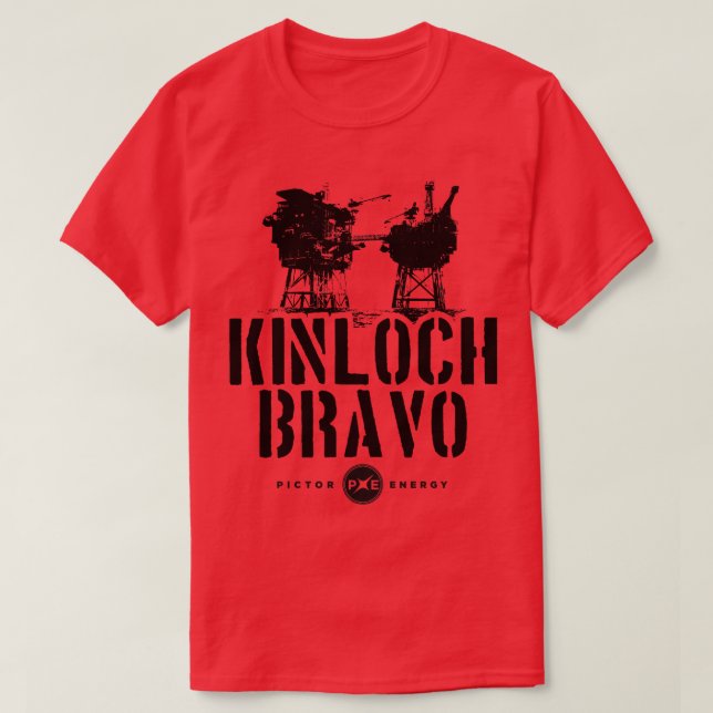 Camiseta Kinloch Bravo (Diseño del anverso)