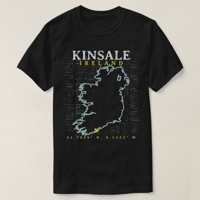 Camiseta Kinsale Ireland (Diseño del anverso)