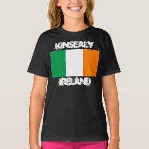 Camiseta Kinsealy, Irlanda con Chicas de la bandera irlande