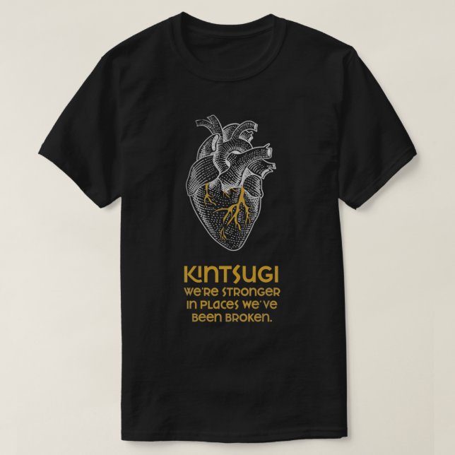 Camiseta Kintahora tiene más fuerza cuando se rompen los re (Diseño del anverso)