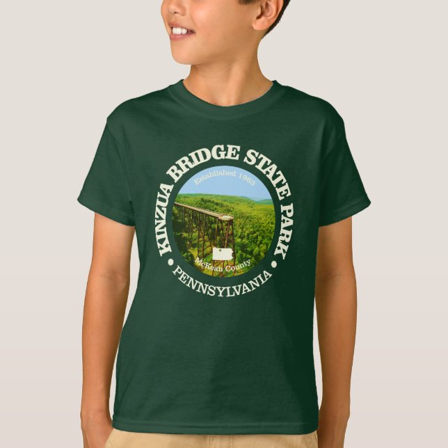 Camiseta Kinzua Bridge SP (Anverso)