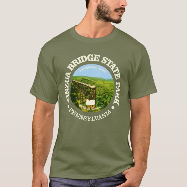 Camiseta Kinzua Bridge SP (Anverso)