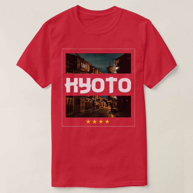 Camiseta Kioto Japón (Diseño del anverso)