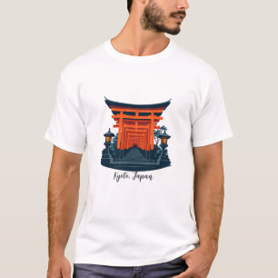 Camiseta Kioto Japón Fushimi Inari Taisha