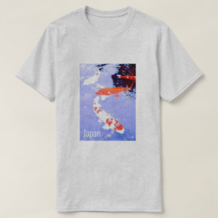 Camiseta Kioto Japón Viajes de peces Koi