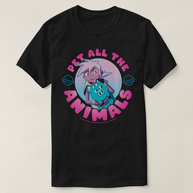 Camiseta Kipo Y La Era De Las Bestias Maravillosas Mascota  (Diseño del anverso)