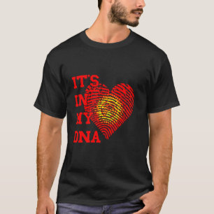 Camiseta Kirguistán República Kirguisa Está En Mi ADN Kirgu