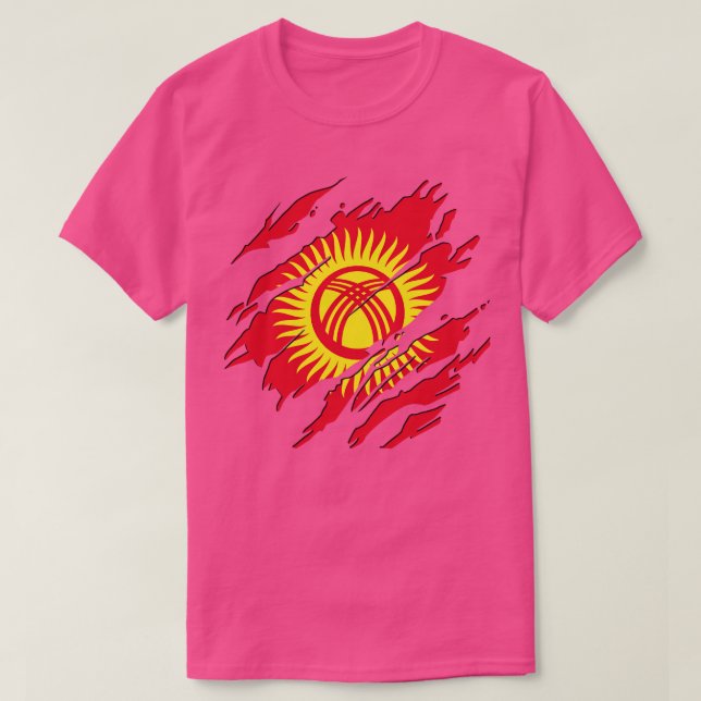 Camiseta Kirguistán siempre (Diseño del anverso)