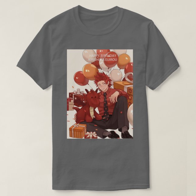 Camiseta Kirishima Eijirou 13 (Diseño del anverso)