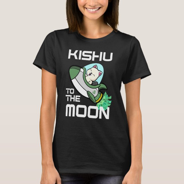 Camiseta Kishu A La Moneda Cripto Kishu Inu (Anverso)