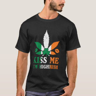 Camiseta Kisme I M Highrish Shamrock Funny Irish St Patri