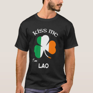 Camiseta Kisme I M Lao Shamrock Laos St Patrick S Day