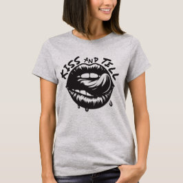 Camiseta Kiss and Tell: Halloween Lips Tee
