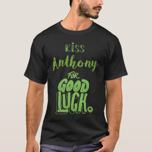 Camiseta Kiss Anthony Para Good Luck St Patricks
