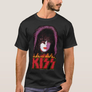 Camiseta KISS - El Starchild pintura antigua estilizada