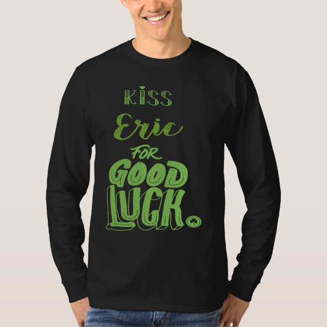 Camiseta Kiss Eric For Good Luck  St Patricks (Anverso)