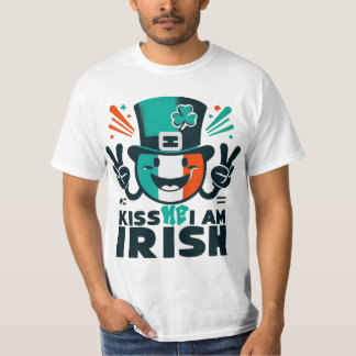 Camiseta kiss me iam irish st patrick's day T-Shirt