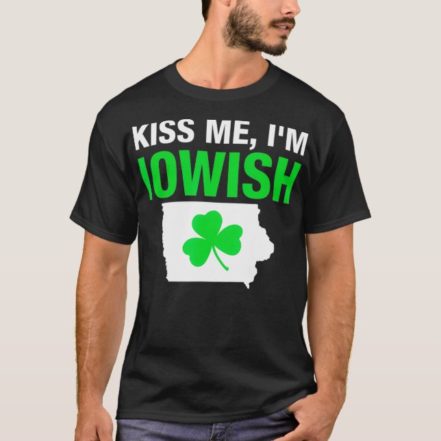 CAMISETA KISS ME IM IOWISH OR DRUNK OR WHATEVER  (2) (Anverso)