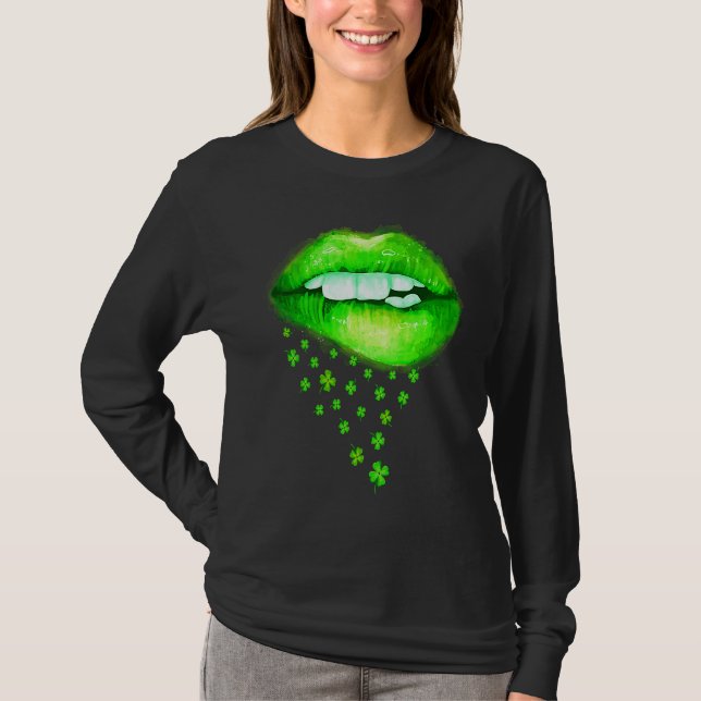 Camiseta Kiss Me I'm Irish St Patricks Day  2 (Anverso)