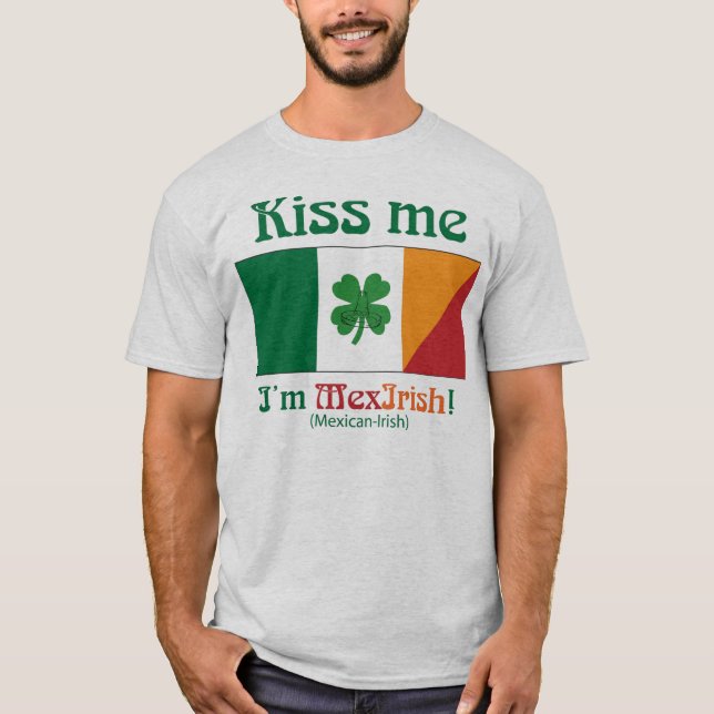 Camiseta kiss_me_MexIrish (Anverso)