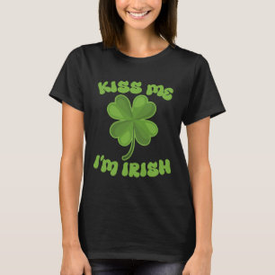 Camiseta Kiss Me soy un día de patricks irlandeses